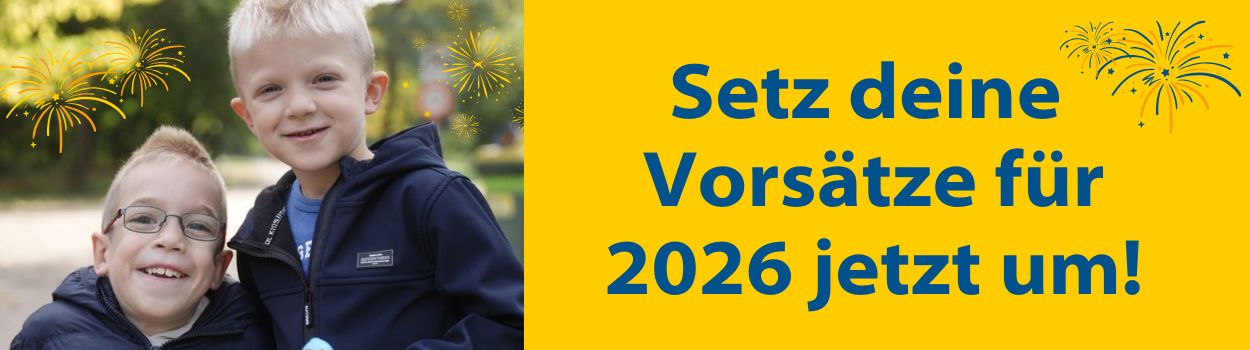 Neujahrsvorsätze gleich umsetzen