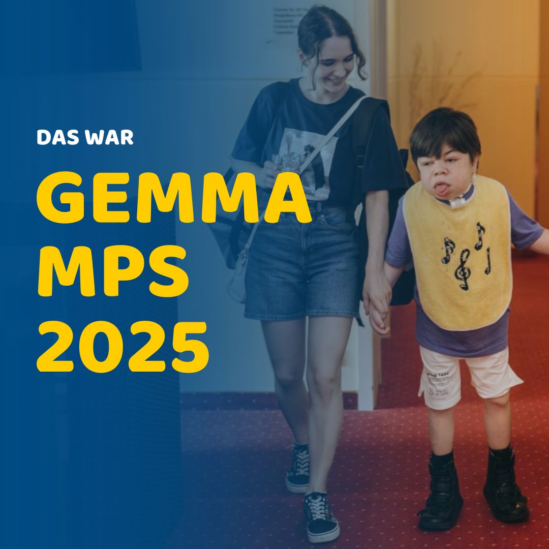 Das war Gemma MPS 2024! Rückblick mit Burschen, der lachendes MPS-Kind auf dem Rücken hat | MPS-Austria